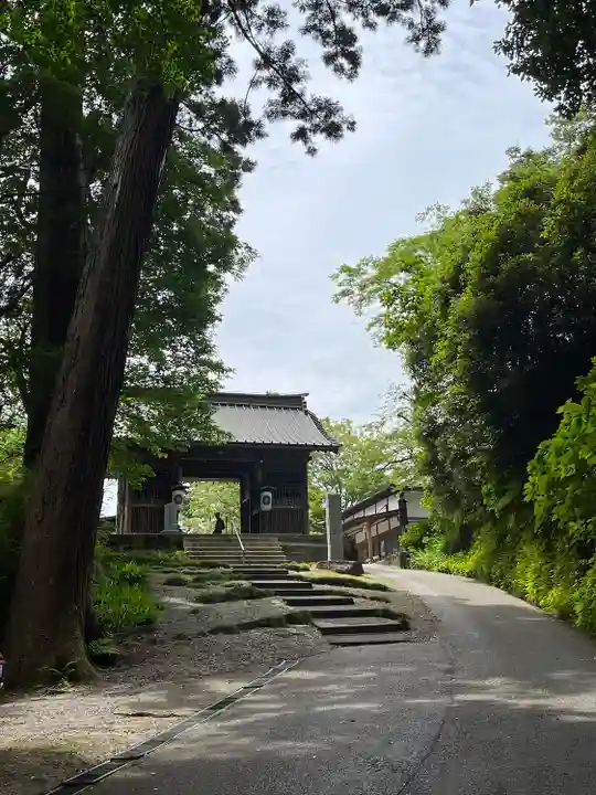 笠森寺の山門・神門