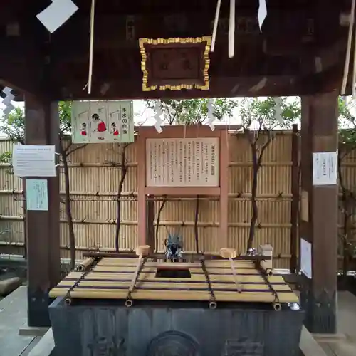 池尻稲荷神社の手水舎