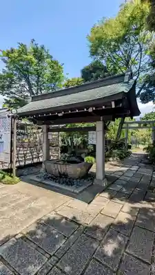 菊田神社の手水舎