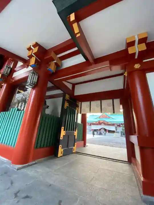 日枝神社の山門・神門