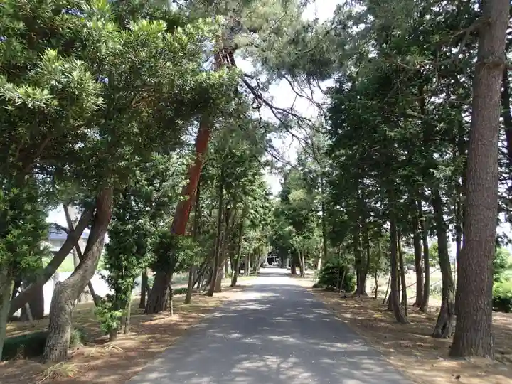 紀倍神社の自然