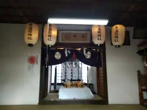 素盞嗚神社の本殿