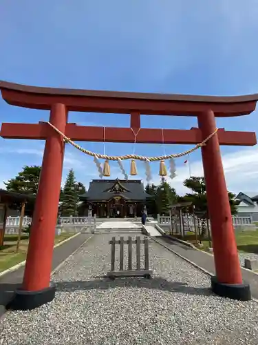 美瑛神社の鳥居