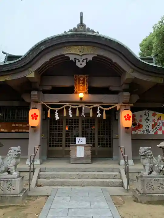 高柳神社の本殿・本堂