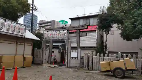 野田恵美須神社の鳥居