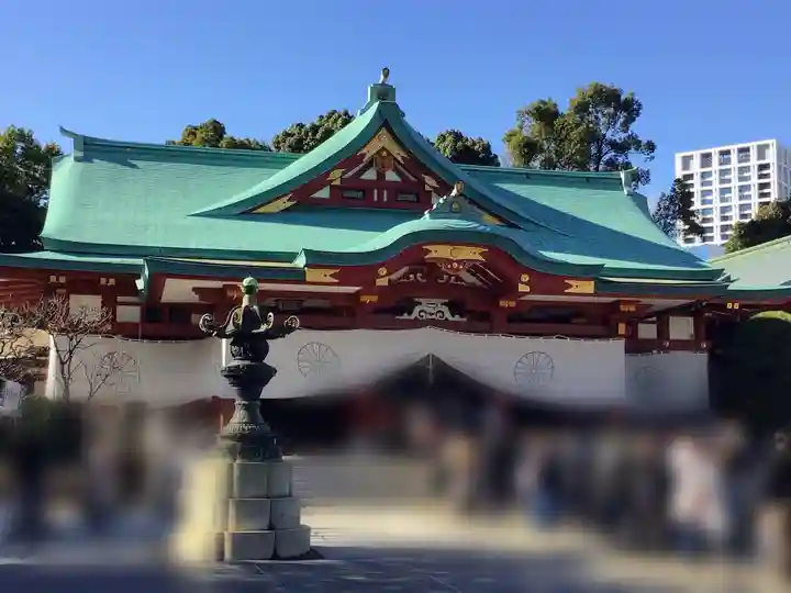日枝神社の本殿・本堂
