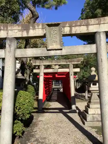 神明社（伝馬神明社）の鳥居