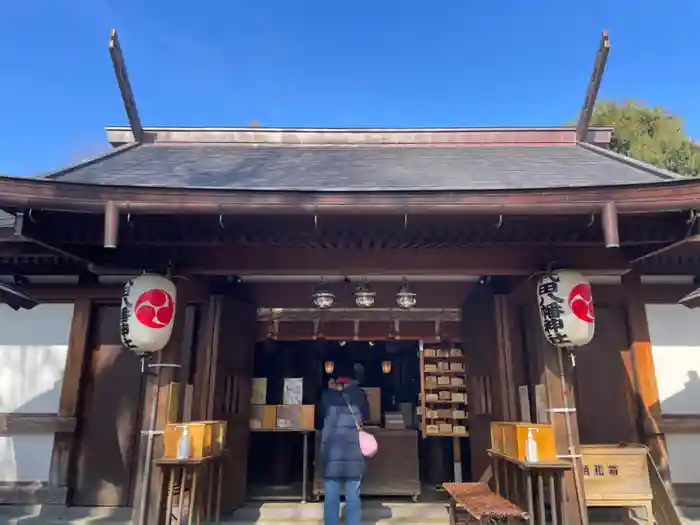 代田八幡神社の本殿