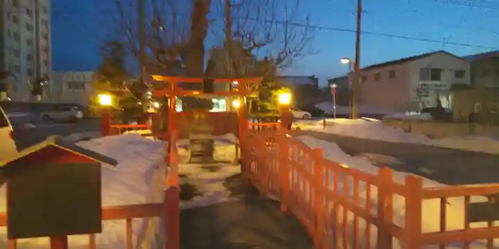 旭川銀座弁天神社の鳥居