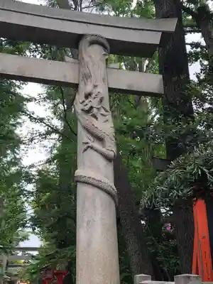 馬橋稲荷神社の鳥居