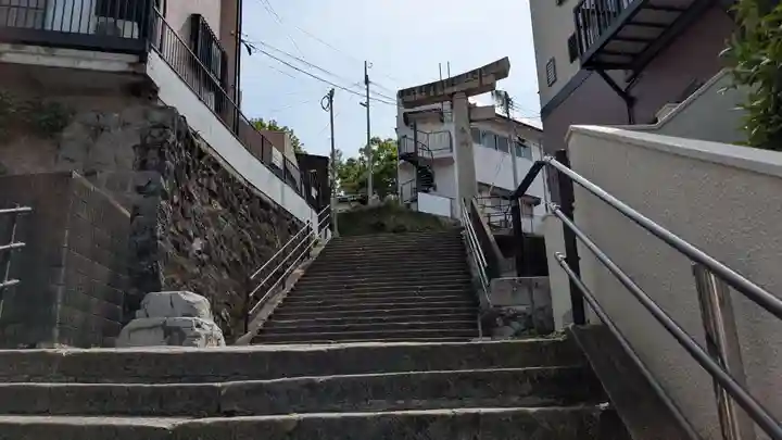 山王神社の鳥居