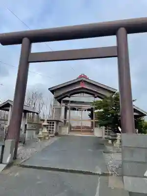 石狩弁天社の鳥居