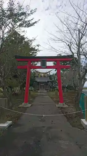 羽山神社の鳥居