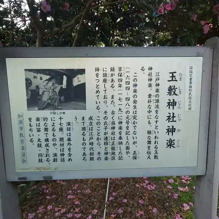 玉敷神社の歴史
