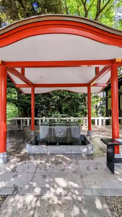 日枝神社の手水舎