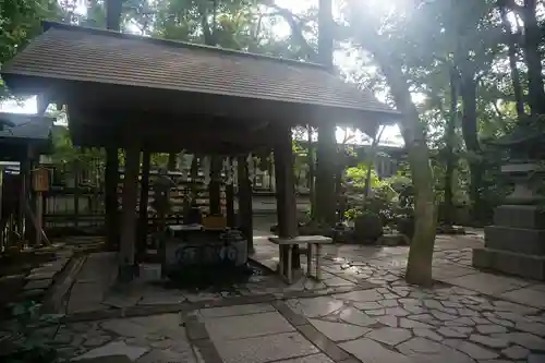 駒木諏訪神社の手水舎