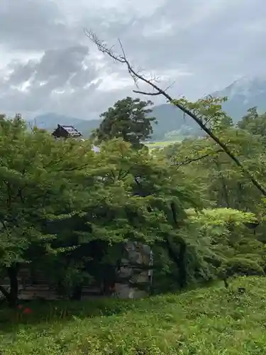 国宝 大法寺の景色