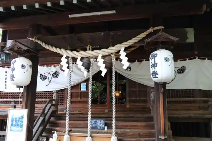 日吉神社の本殿・本堂