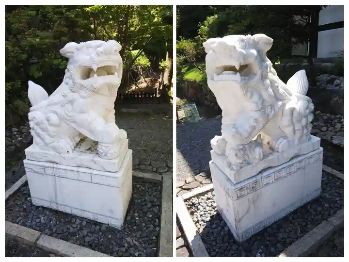 近江神宮の狛犬