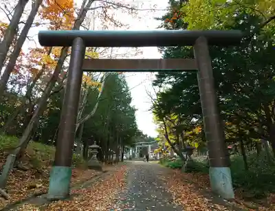 網走神社の鳥居