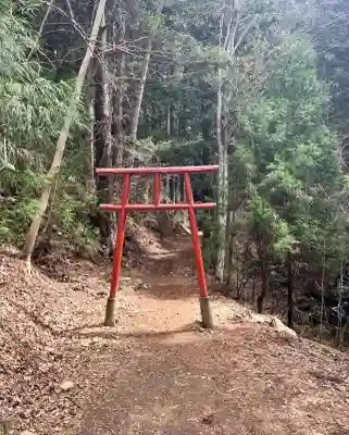 母の白滝神社(山梨県)