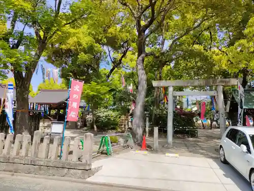 長良八劔社の鳥居