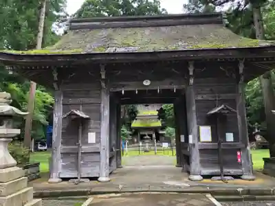 若狭姫神社（若狭彦神社下社）の山門・神門