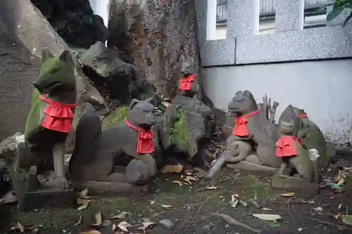 下谷神社の狛犬