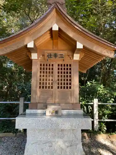 越ヶ谷久伊豆神社の末社・摂社