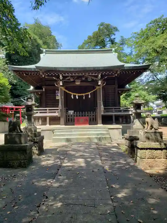 南大谷天神社の本殿・本堂