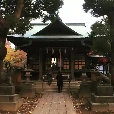 西向天神社の本殿・本堂