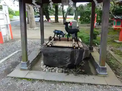 相州春日神社の手水舎