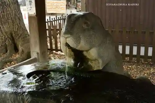 調神社の手水