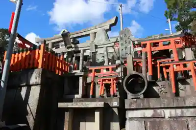 伏見稲荷大社一ノ峰(上之社神蹟•末廣大神)の鳥居