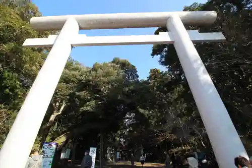 息栖神社の鳥居