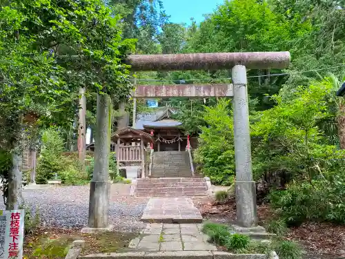 有賀神社の鳥居