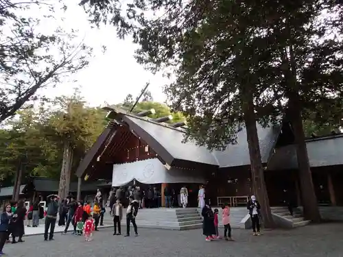 北海道神宮の本殿・本堂