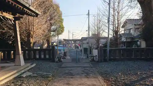 愛鷹神社（今泉）の鳥居