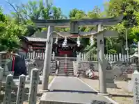 あやめ池神社の鳥居