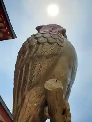 射楯兵主神社の狛犬