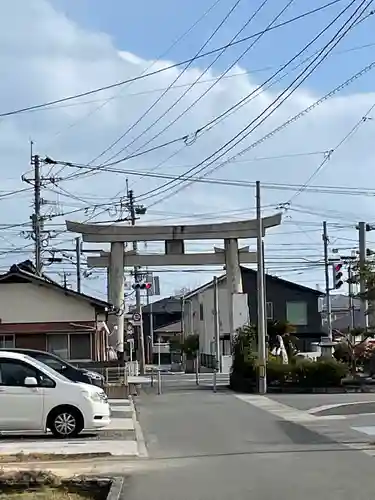 宇原神社の鳥居