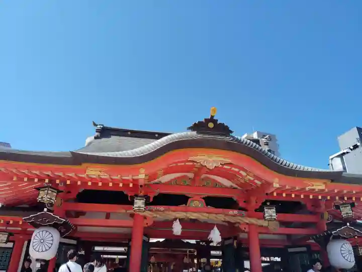 生田神社の本殿・本堂