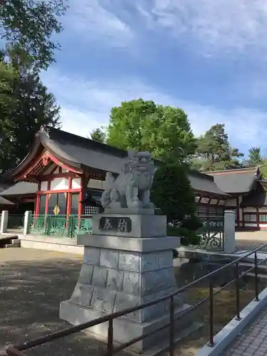 北海道護國神社の狛犬