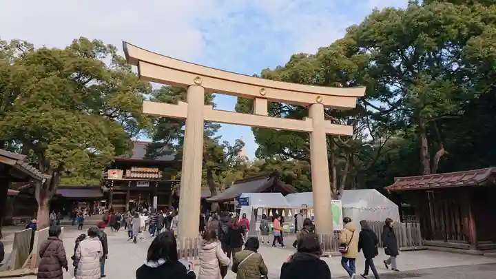 明治神宮の鳥居