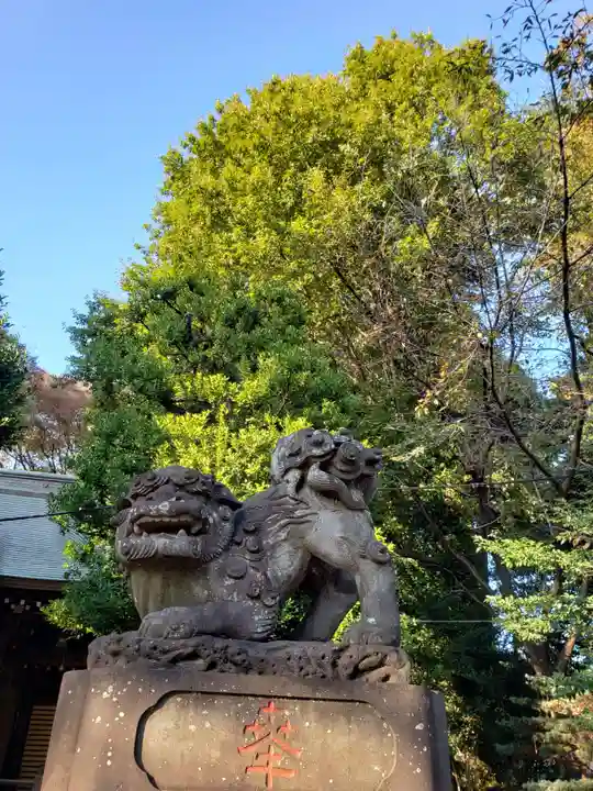 八幡神社の狛犬