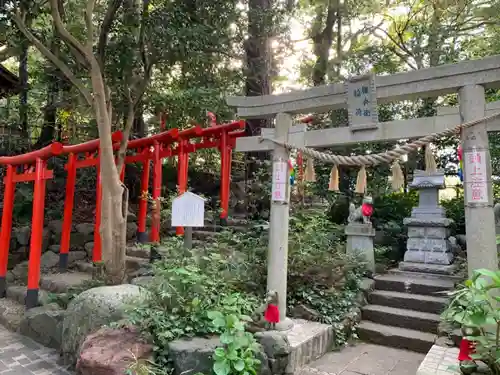 白笹稲荷神社の鳥居