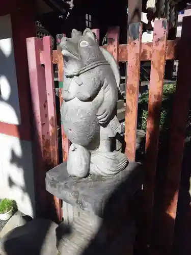 柳森神社の狛犬