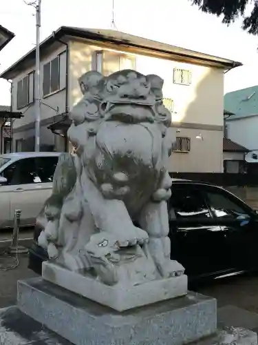 天照神社の狛犬