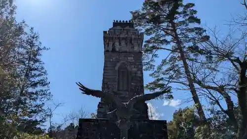 宮城縣護國神社の塔