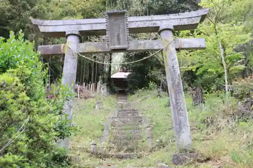 正一位舘稲荷神社の鳥居